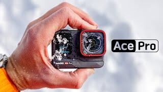 Insta360 Ace Pro TEST ESTREMO sulle Alpi