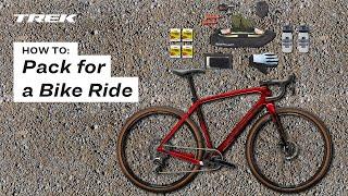 How To Pack for a Bike Ride