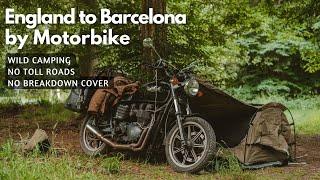 England to Barcelona by Motorbike.  How Cheap and Enjoyable Can it Be?