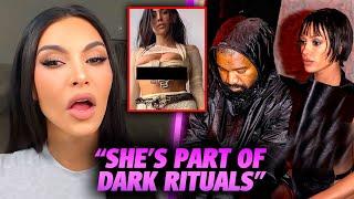 Kim Kardashian Exposes Bianca As Kanye’s New Handler  Bianca Works For Hollywood Cult?