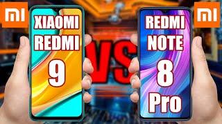 Xiaomi Redmi 9 vs Xiaomi Redmi Note 8 Pro. Full Comparison