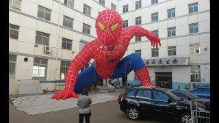 36ft High quality Giant inflatable spiderman inflatables mascots for city parade