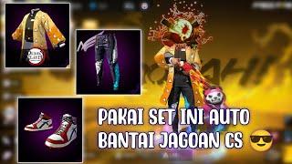 BUNDLE MYSTERY SHOP x CELANA ANGEL x SEPATU JORDAN SIAP BANTAI JAGOAN CS  Free Fire Indonesia