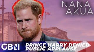 Prince Harry loses all dignity at Pat Tillman Award Ceremony as crowds BOO at the royal recipient