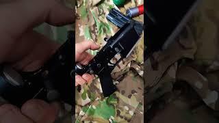 AR-15 5.56*45 mm.& Launcher grenade M203 GBBR