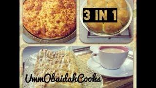 Ramadan Special #1 3 in 1 - Make 3 different recipes with 1 batch of standard dough