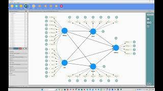 SmartPLS 4 CB-SEM Interaction Moderation and Saving Factor Scores