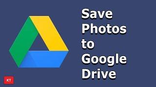 How to upload photos to Google drive  Make space free in android