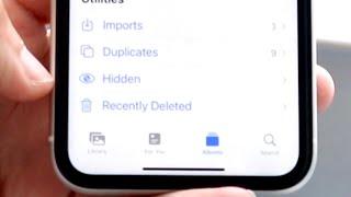 How To Lock Hidden Photos On iPhone