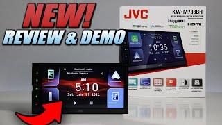 NEW JVC KW-M788BH & JVC KW-M780BH Car stereo headunit with Apple Carplay and Andriod Auto.