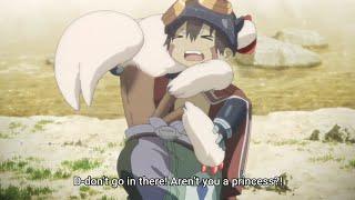 First meeting between Reg and Faputa  Made in Abyss Season 2