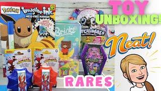 Super Fun Disney Pokémon Zombaes Hatchimals and MORE TOY UNBOXING and Craft Review