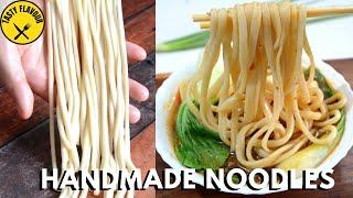 THE BEST HANDMADE NOODLE YOULL EVER EAT  EASY AND SIMPLE HANDMADE NOODLES RECIPE