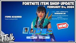 *NEW* GUARDIAN LIN BUNDLE Fortnite Item Shop February 9th 2024 Fortnite Chapter 5