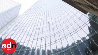 French Spiderman Alain Robert Arrested for Scaling Frankfurt Skyscraper