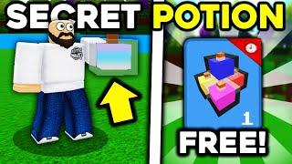 FREE SECRET POTIONS tutorial  Build a boat for Treasure ROBLOX