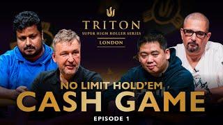 No Limit Holdem CASH GAME  Episode 1 - Triton Poker London 2023 Part 3