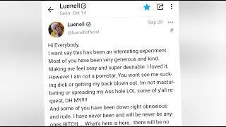 Comedian @HeyLuenell  is leaving Only fans because she cant take it