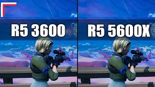 AMD Ryzen 5 3600 vs AMD Ryzen 5 5600X — Test in 10 Games 1080p 1440p 4K