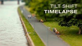 Tilt Shift Timelapse - Miniature Riverside