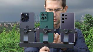 Motorola Edge 50 Vs Samsung Galaxy S24 Ultra Vs iPhone 15 Pro Max  Camera Test Comparison