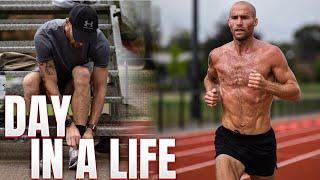 Day in a life Olympic marathon runner in Northern Ireland  Threshold & Gym