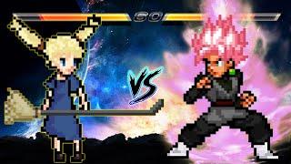 MOMO NISHIMIYA VS BLACK SSR IN JUMP FORCE MUGEN