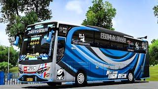 SHARE LIVERY JBHD ORI SPEK GLOW UP MBOISS TERBARU  BUSSID