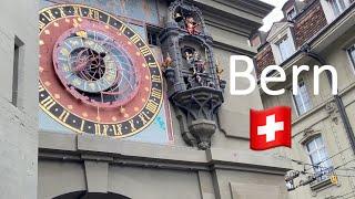 Zytglogge Bern  on the hour 4k