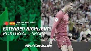 Portugal 3-3 Spain  Extended Highlights  2018 FIFA World Cup