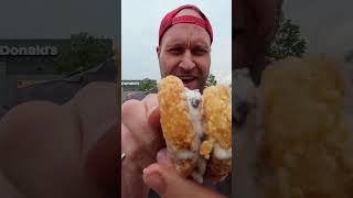 Trying McDonalds Hash Brown McFlurry Sandwich