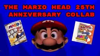 The Mario Head 25th Anniversary Collab