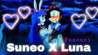 Suneo X Luna  Pasoori 4K Edit @ac_unique @spcreation4 Suneo loves  Luna