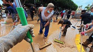 EL PUEBLO SALVA AL PUEBLO Limpiando Valencia tras las inundaciones 3-11-2024