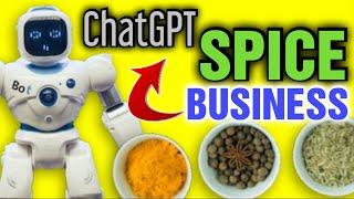 40 Chatgpt PROMPTS How to Use Chatgpt for Your Spice Business  Full Tutorial  Spices Business