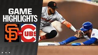 Giants vs. Cubs Game Highlights 61724  MLB Highlights