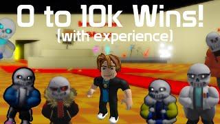 Jimmys New Journey - 0 to 10k Wins with EXPERIENCE Undertale Judgement Day Day 1