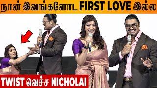 Varalaxmi & Nicholais 1st Speech After Marriage  Sarathkumar Daughter Husband  Wedding Pressmeet