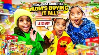 Whatever You Can Hold Mom will BUY Challenge