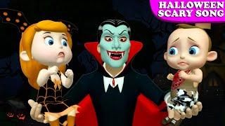 Halloween Song For kids  Scary Monster Haunted Dracula Song  Nursery Rhymes For Babies& Kids Songs