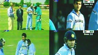 India vs Kenya  Standard Bank Triangular Series  4th Game  2001