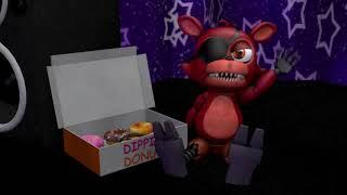 FnafSFM Foxy Discovers a Donut Pirate