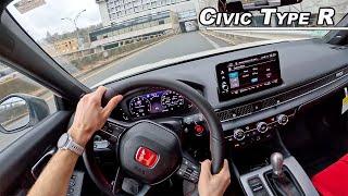 Living with The 2023 Honda Civic Type R - Morning Commute POV Binaural Audio