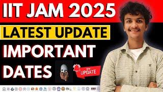 IIT JAM 2025 Latest Update  Important Date  New Syllabus  Bharat Jain