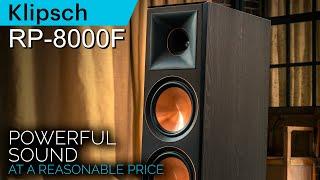Klipsch RP-8000F. Almost like the flagship RF7-III only much cheaper
