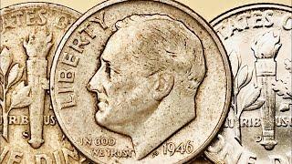 1946 Roosevelt Dime First Year Of Issue