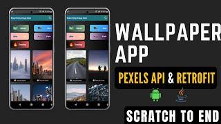 wallpaper app in android studio  android studio app  how to make wallpaper app in android studio