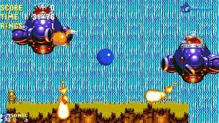 Sonic VS 2 Bosses Fun with Debug mode in Sonic 3 A.I.R. D