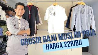 BAJU MUSLIM PRIA  COCOK UNTUK STOK DI TOKO SERBA 35