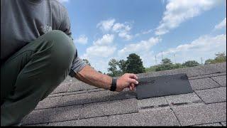 How to spot wind damaged shingles